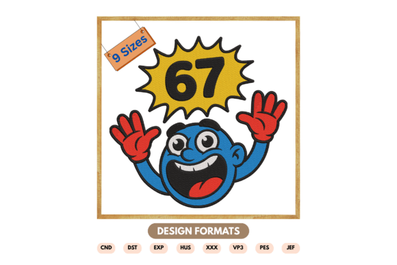 67th Birthday Embroidery Design Review