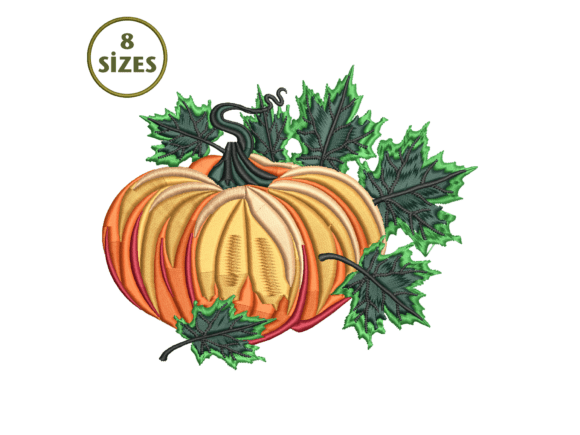 Autumn Pumpkin Embroidery Review