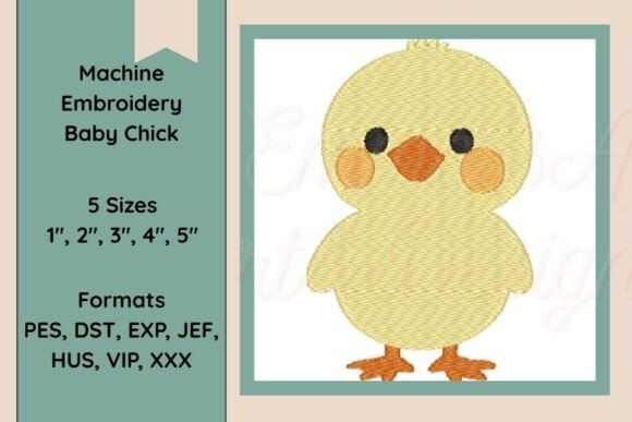 Baby Chick Machine Embroidery Design Review