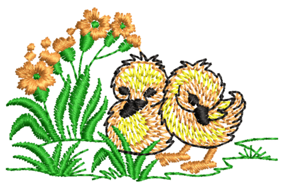 Baby Chicks Embroidery Design Review