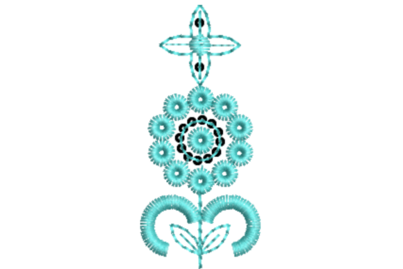 Beautiful Flower Machine Embroidery Review