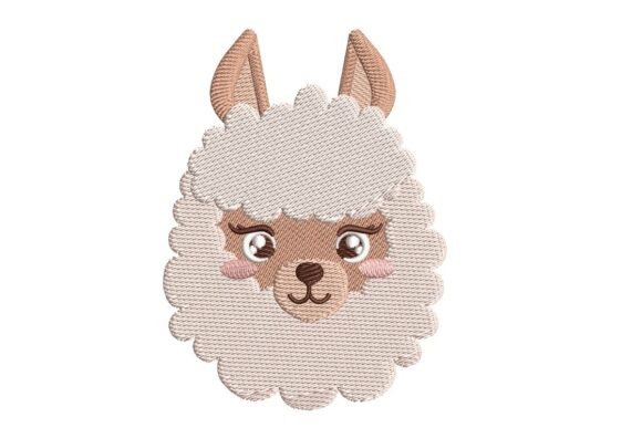 Cute Llama Face Embroidery Review