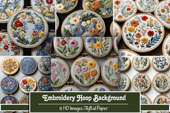 Embroidery Hoop Background Review