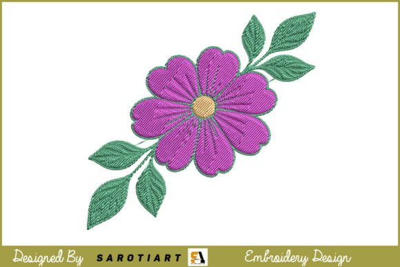 Flower Embroidery Design T-shirt Review