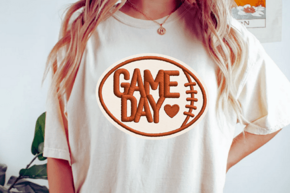 Game Day Embroidery for Craft Fairs