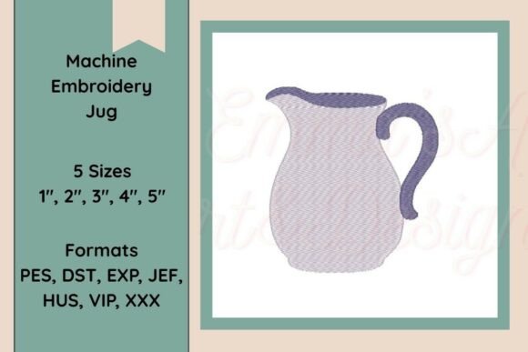 Milk Jug Machine Embroidery Design Review