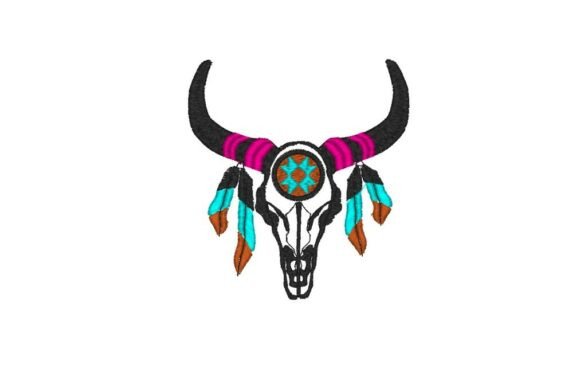 Native Skull Embroidery Design: A Designer's Review