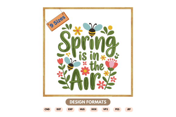 Spring is in the Air Embroidery Design Review