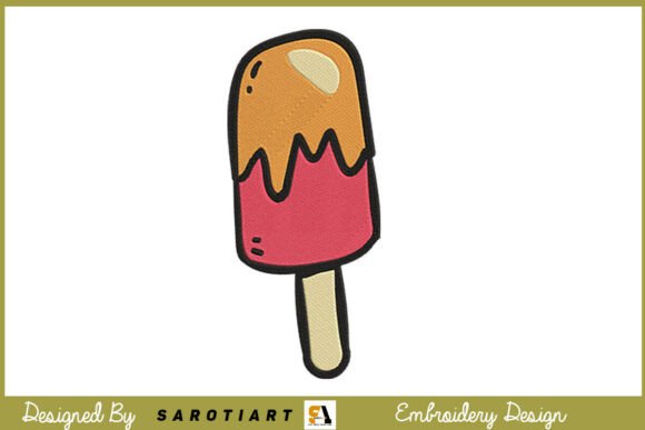 Summer Ice-cream Embroidery Design Review