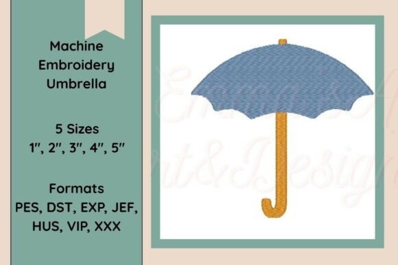 Umbrella Machine Embroidery Design Review