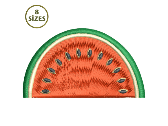 Watermelon Slice Embroidery Review